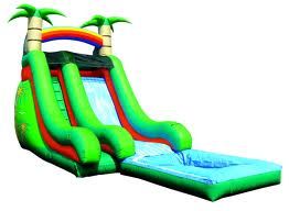 inflatable water slide