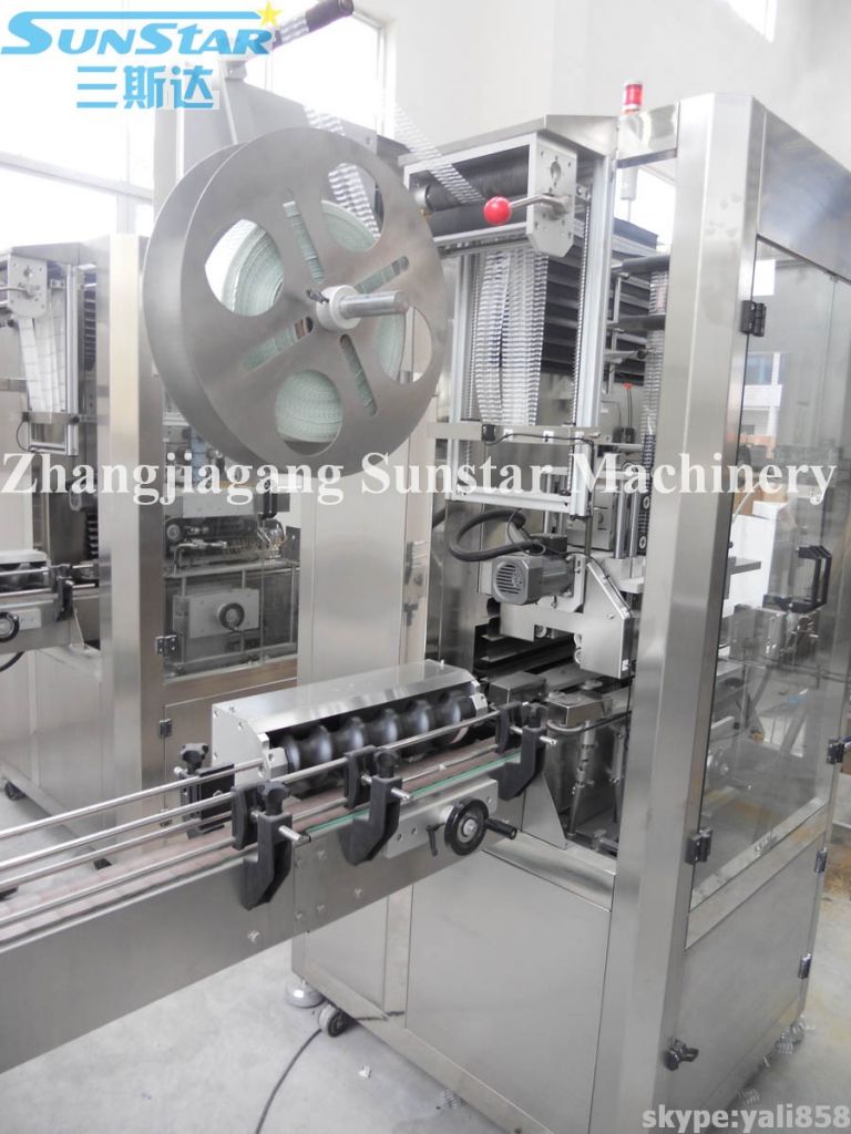 Bottle Mouth/Neck/Cap Sleeve labeling Machine