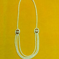 3 Steps Pearl Necklace Set