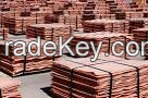 COPPER CATHODES 99.99% PURITY