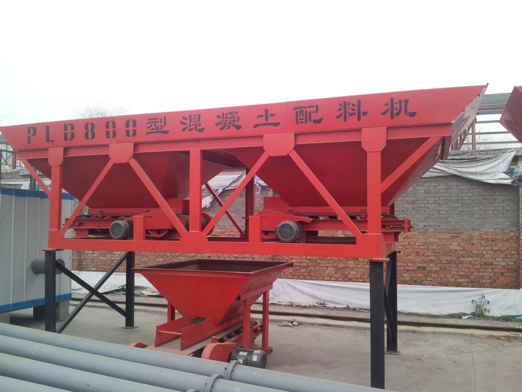 our factory offer electronic batching machine for foam concrete brick making