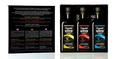 Gourmet olive oil TRIO set "Esencial Olive" 3x500ml
