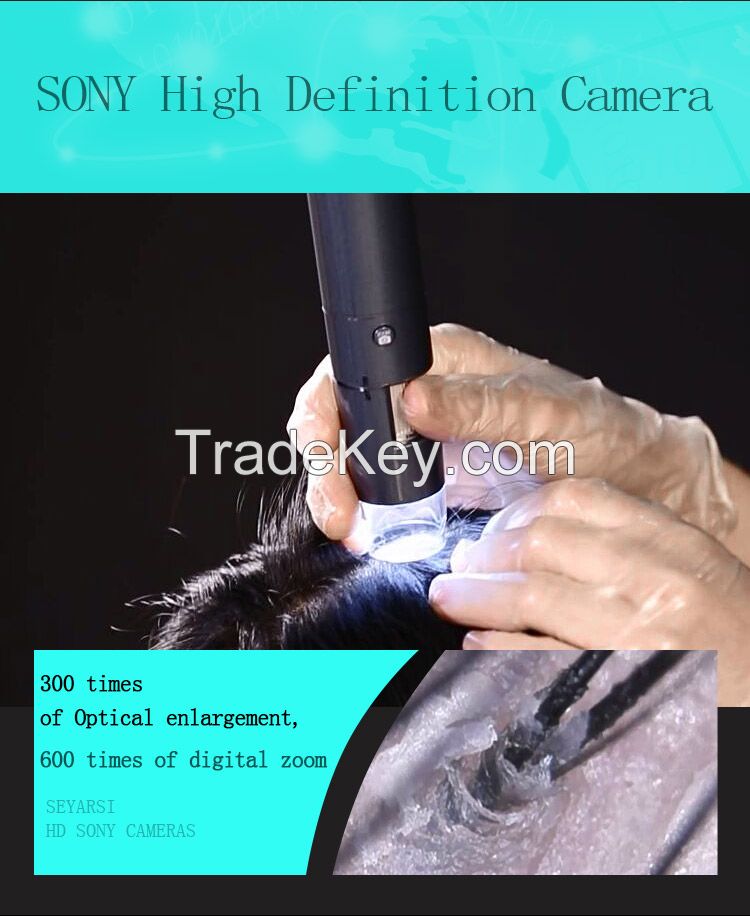 High definition hair testing machine skin testing machine hair camera