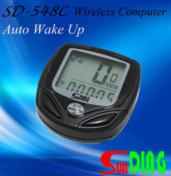 hot selling wireless auto wake up bike computer cycling odometer