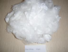 two dimensional 15d 64mm  recycled polyester staple  fiber from China