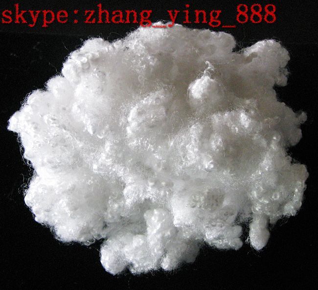 high quality 15d 64mm HC recycled polyester staple fiber from China for pillow filling