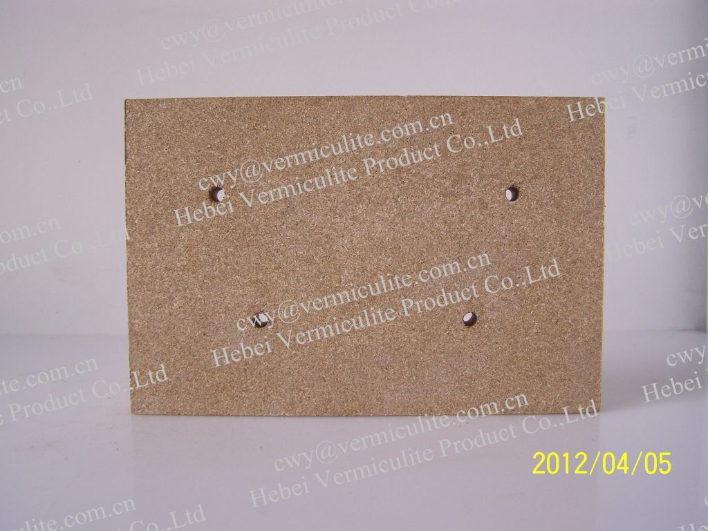 Thermal insulation fireproof vermiculite board brick price