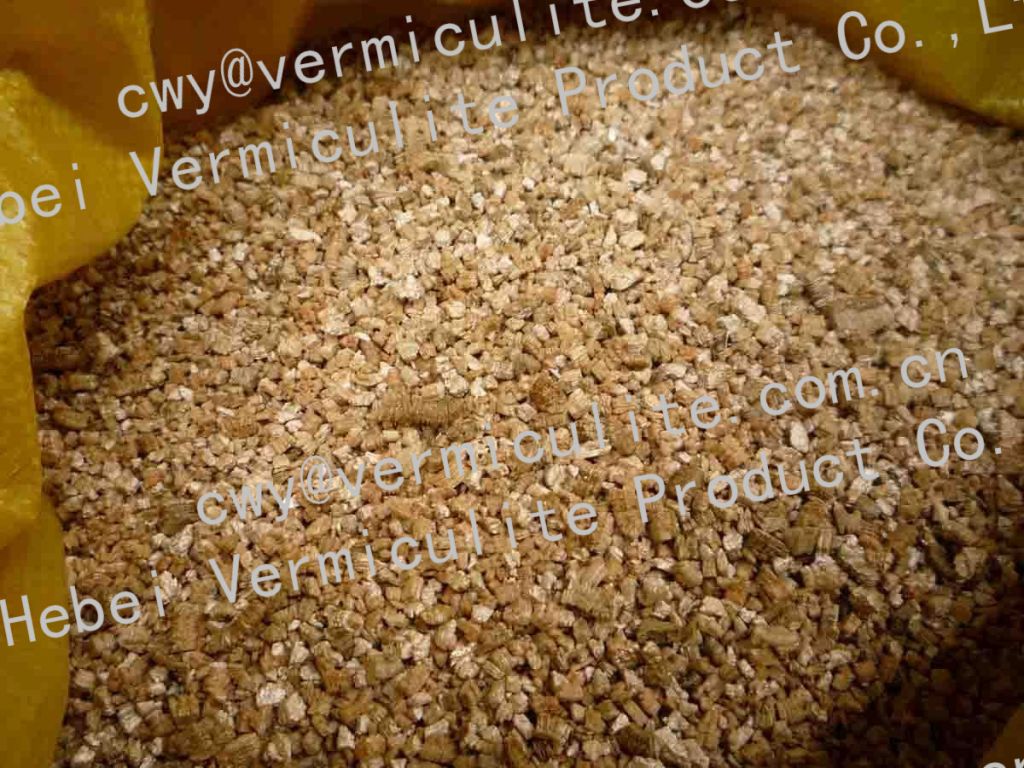 Horticulture expanded golden vermiculite size in 0.3-1mm, 1-2mm, 2-4mm, 3-6mm price