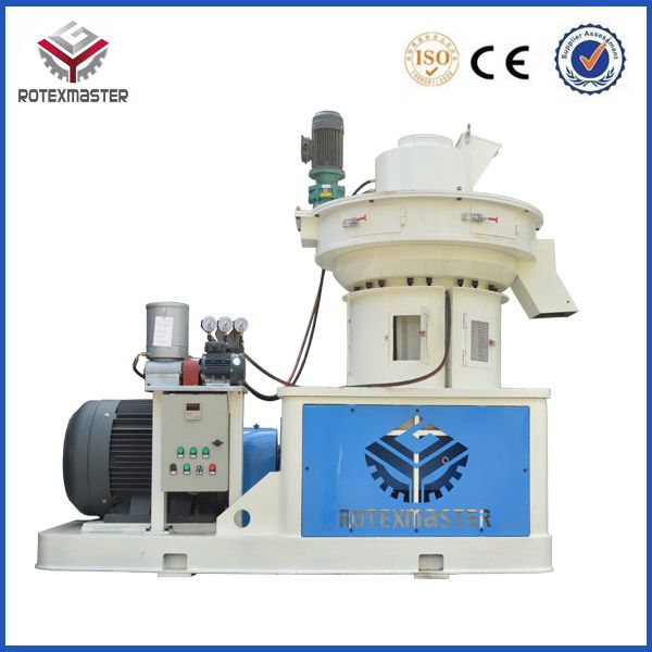 Verticle ring die wood pellet mill machine