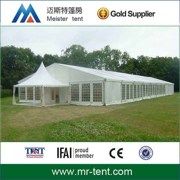 Beautiful wedding party tent with aluminum frame 15x25m