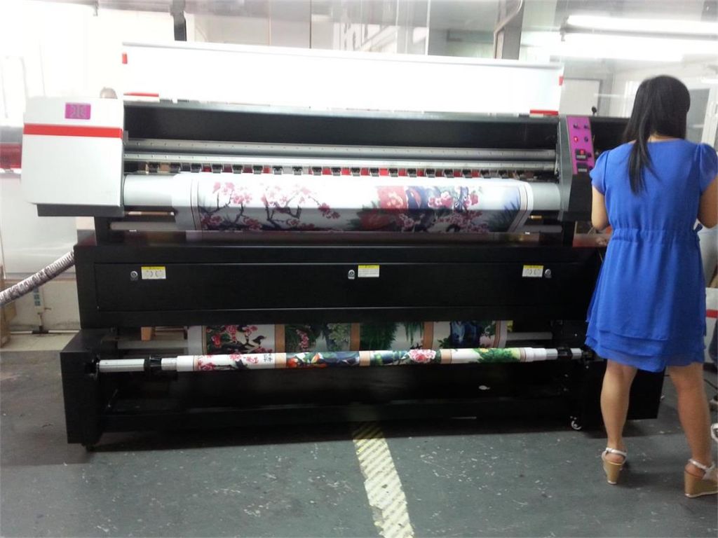 1.8m Sublimation Textile Printer Fabric Printing Machine