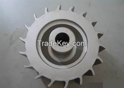 High Quality Precoated Sand Casting Steel Impeller Parts