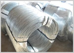 Hot dipped galvanized steel wire