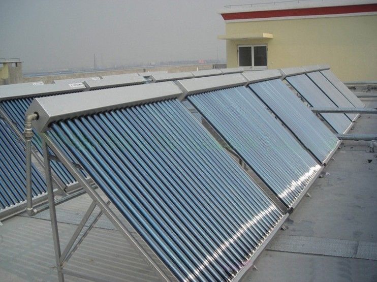 sell lowest price new manifold collector solar water heater system