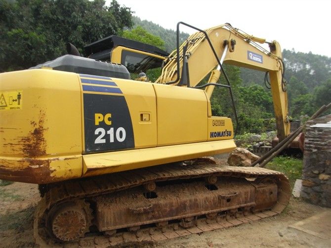 Sell used excavator Komatsu PC210
