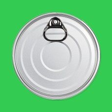 603# 153mm aluminium easy open end or can lid for cans