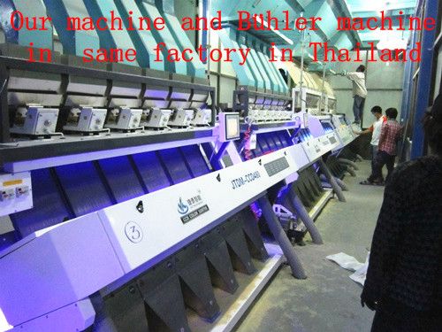 Rice Latest 480 big Channels color sorter machine sorting equipment
