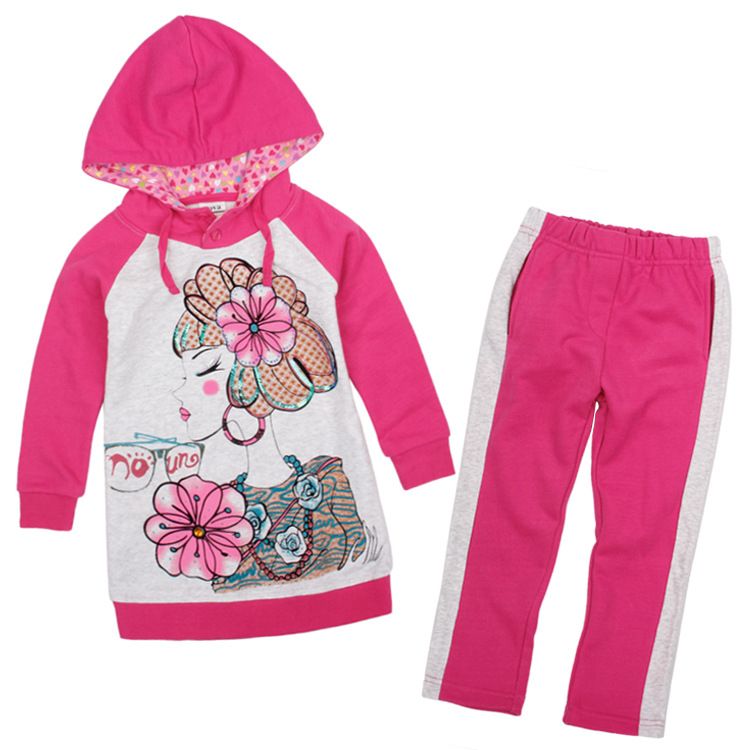 Sell Embroidery Cute Big Flower Suits FG4633#, Girls Suits, Baby Girl Winter Suits