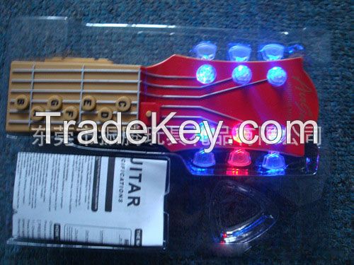 wholesale infrared induction guitar, puzzle toy, air guitar, music guitar, electronic guitar, educational toy