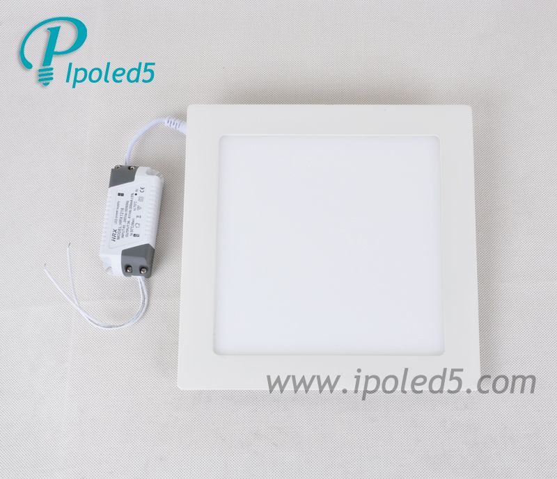 9W led panel light white and cool white with SMD 2385 chips 860LM