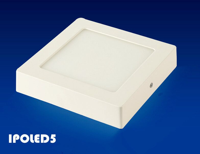 LED panel light surface mounted ceiling 18W Square, 90pcs SMD2835 High Bright Intensity