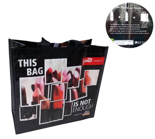 Recycled PET bag(RPET lamination bag for promotion/shopping )