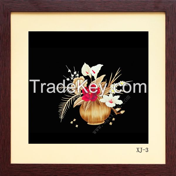 Home decoration handicraft beautiful flower wall painting