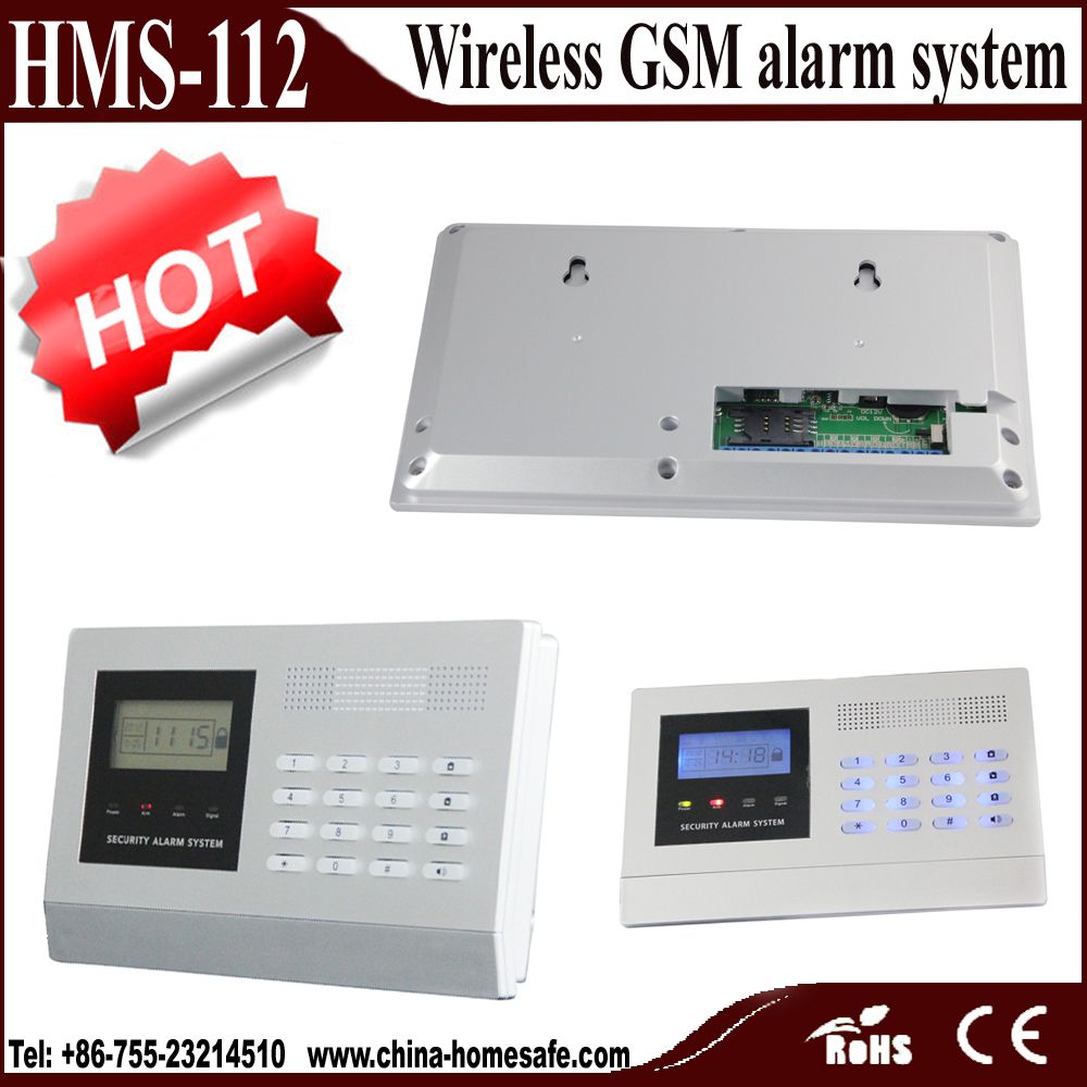 factory price LCD gsm home security alarm system high quality alarm system