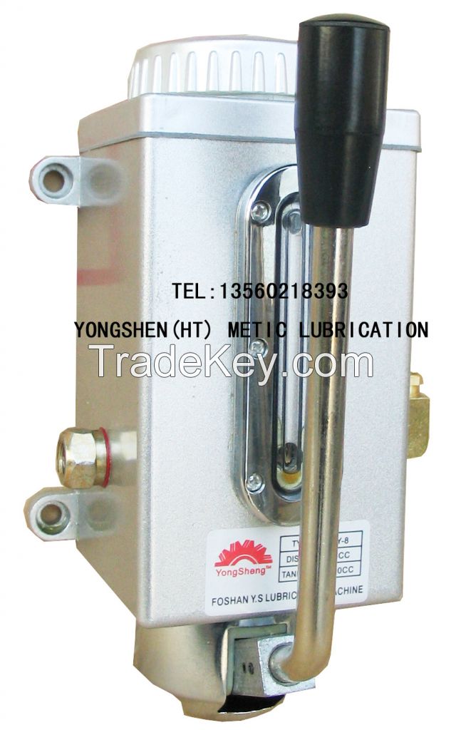 Manual lubrication pump YML-8 for centralized lubrication system