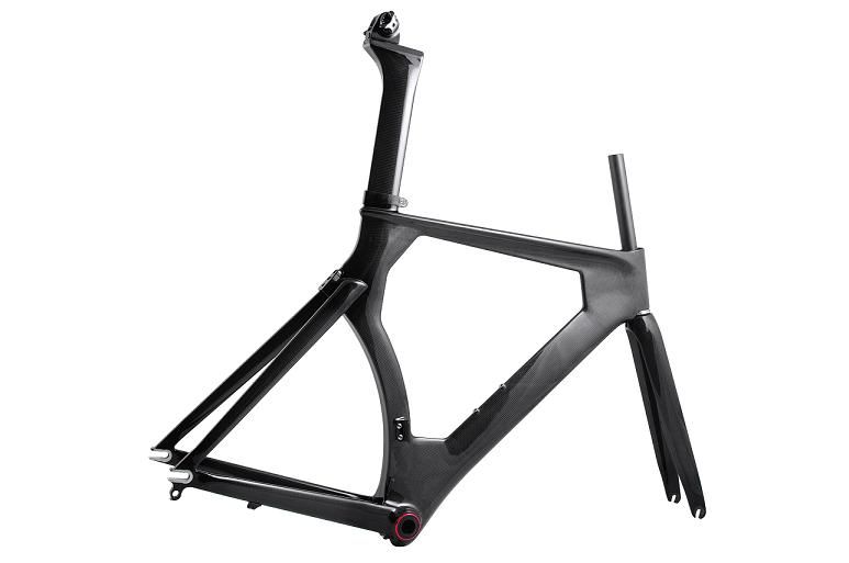 full carbon bike track frame