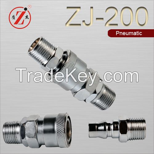 ZJ-200 single shut-Off pneumatic quick release coupling