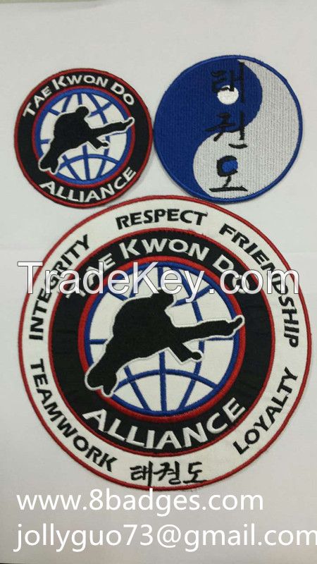 embroidery/woven badges and labels