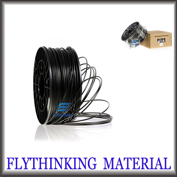 sell BLACK 1.75mm Color 1kg ABS 3D Printing Filament Roll