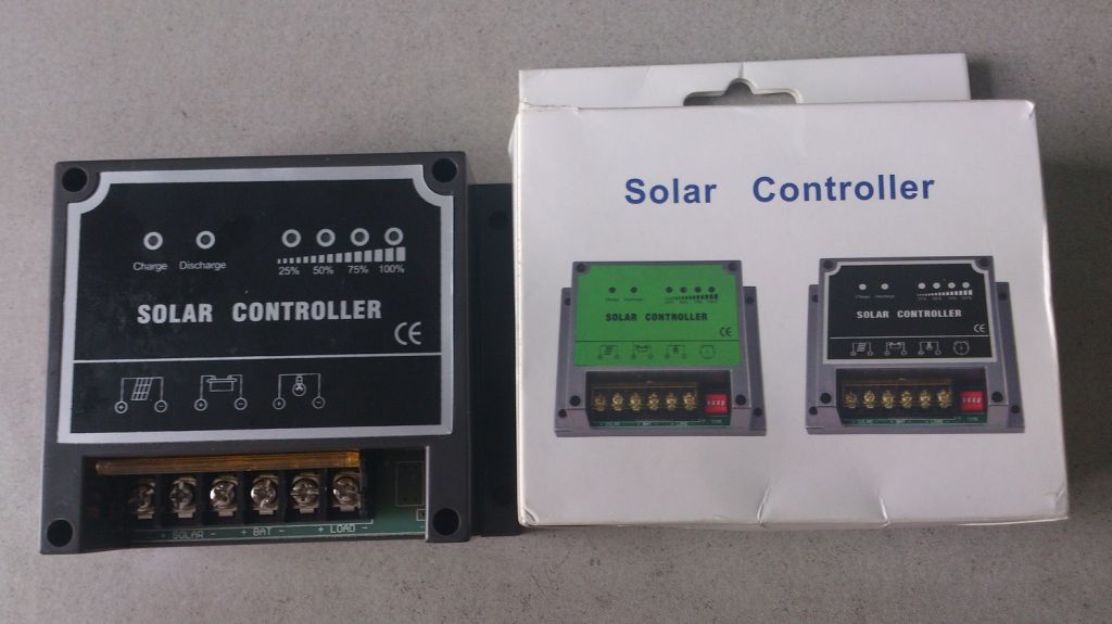 10a 12v/24v solar controller