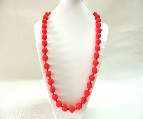 food grade silicone teething necklace wholesale
