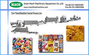 Corn Flake, Breakfast Cereals Processing machinery