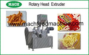 automatic cheetos kurkure nik naks food snack extruder process line