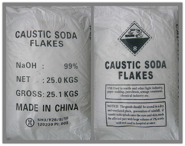 99% Flake Caustic soda with good quality