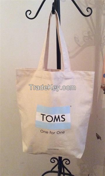 eco-friendly reusable customer biodegrable cotton tote bag