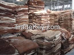 animal hides, donkey, horse, cow hides