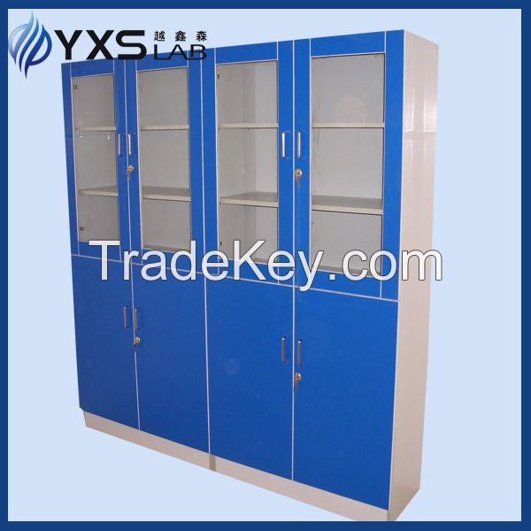 Laboratory glassware ironing board storage cabinet