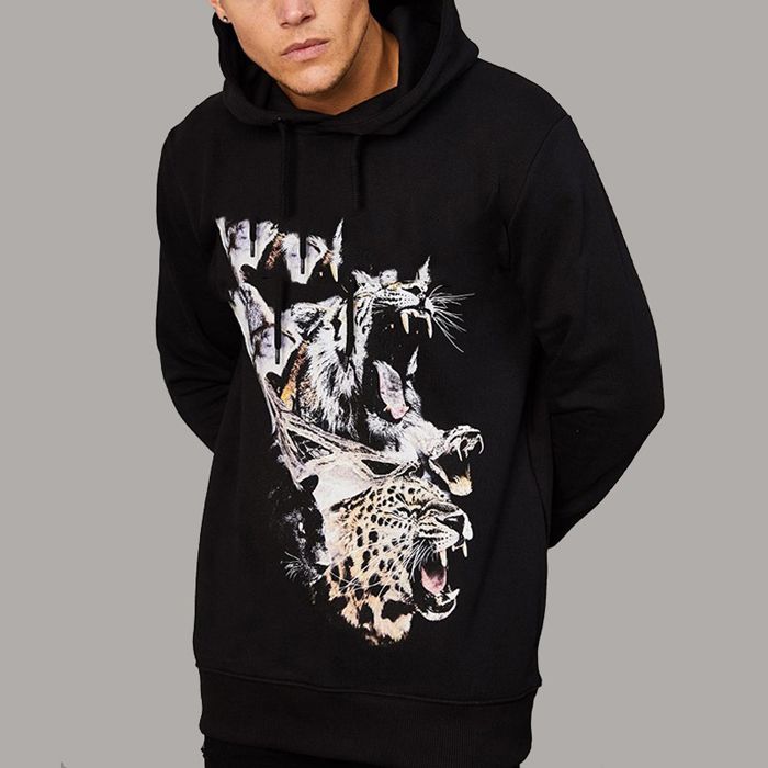 Men's wholesale oversized hoodie muscle custom pullover hoodies