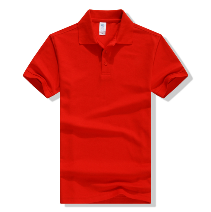 Customized logo multi color short sleeve t shirt cotton cheap blank polo neck t shirt