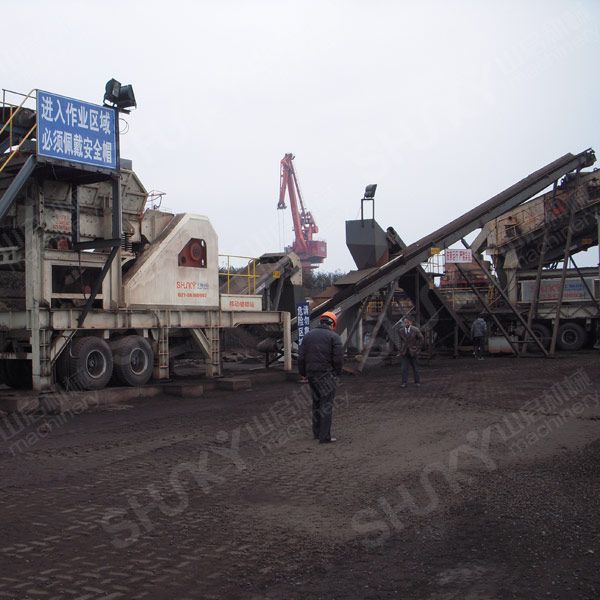 Mobile Jaw Crusher Plant