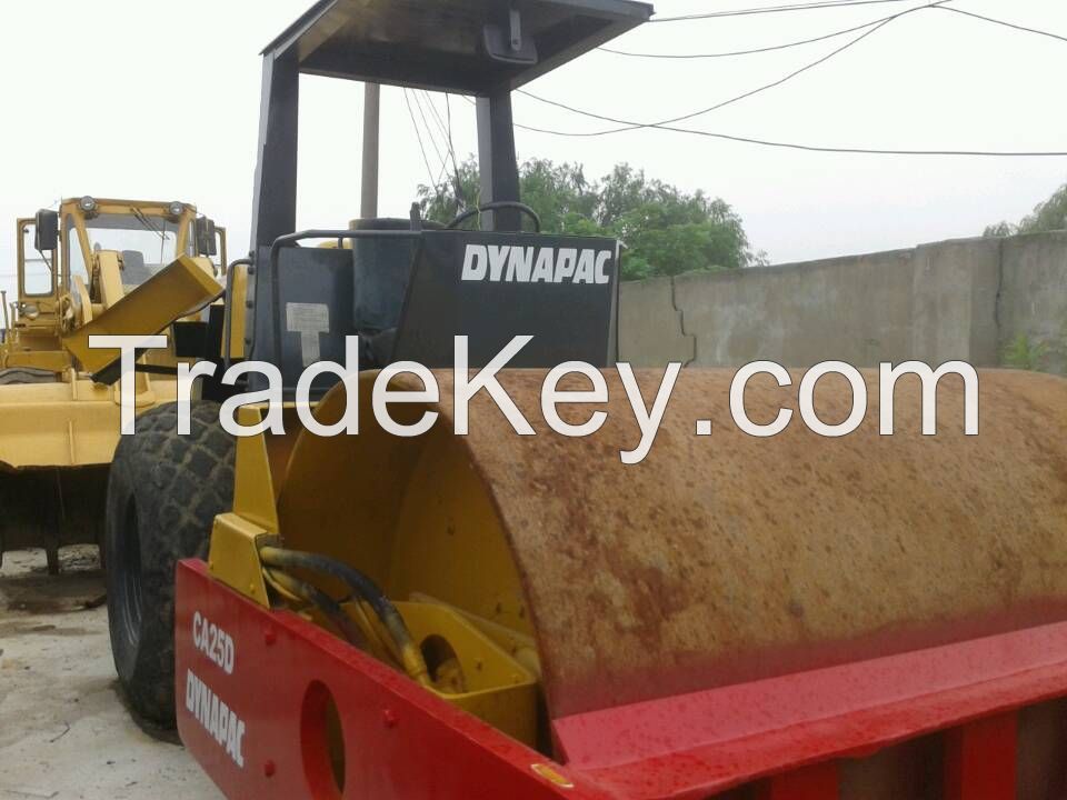 Sell used Dynapac CA25D road roller