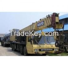 used Kato NK350E truck crane