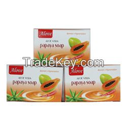 Papaya Aloe Vera Soaps