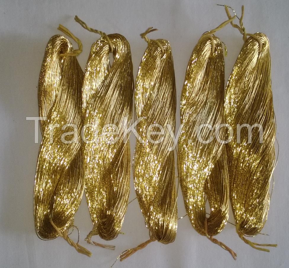 Sell gold and silver metallic threads