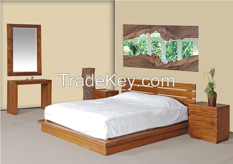 Teak Wood Bed