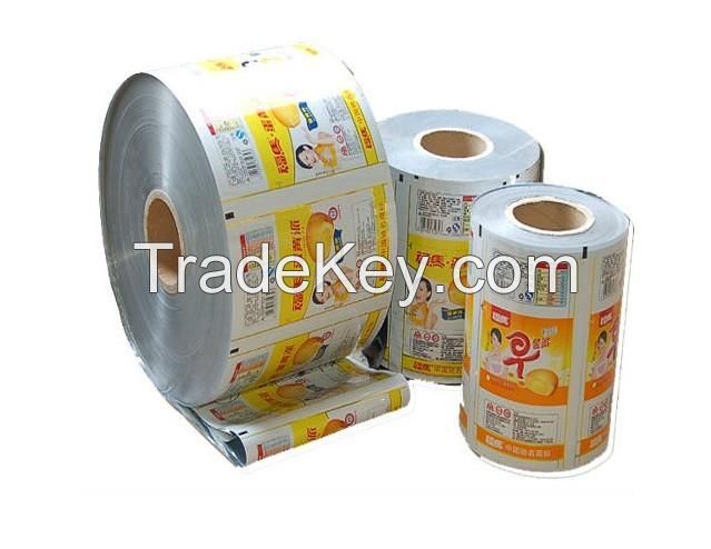 sell printed plastic  lamianted film for food packing